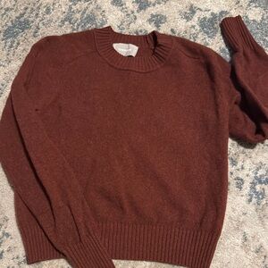 Everlane Warm Brown Knit Sweater size s